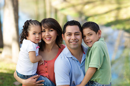 Happy family. Link to Life Stage Gift Planner Under Age 45 Situations. Happy family. Link to Life Stage Gift Planner Under Age 45 Situations.
